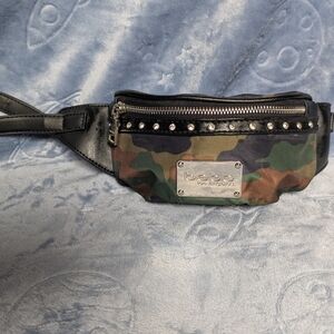 Bebe Camouflage Belt Bag/Fanny Pack